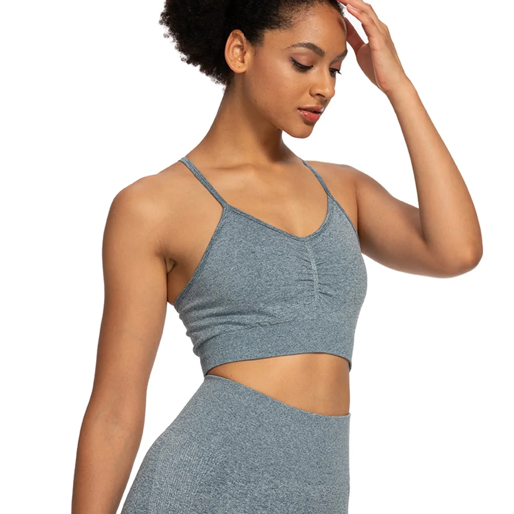 INFILAR Yoga Tops Sleeveless Vital Seamless Crop Tops Navel Sports Shirts Female Gym Fitness Running Workout T-Shirts Tracksuit
INFILAR Yoga Tops Sleeveless Vital Seamless Crop Tops Navel Sports Shirts Female Gym Fitness Running Workout T-Shirts Tracksuit