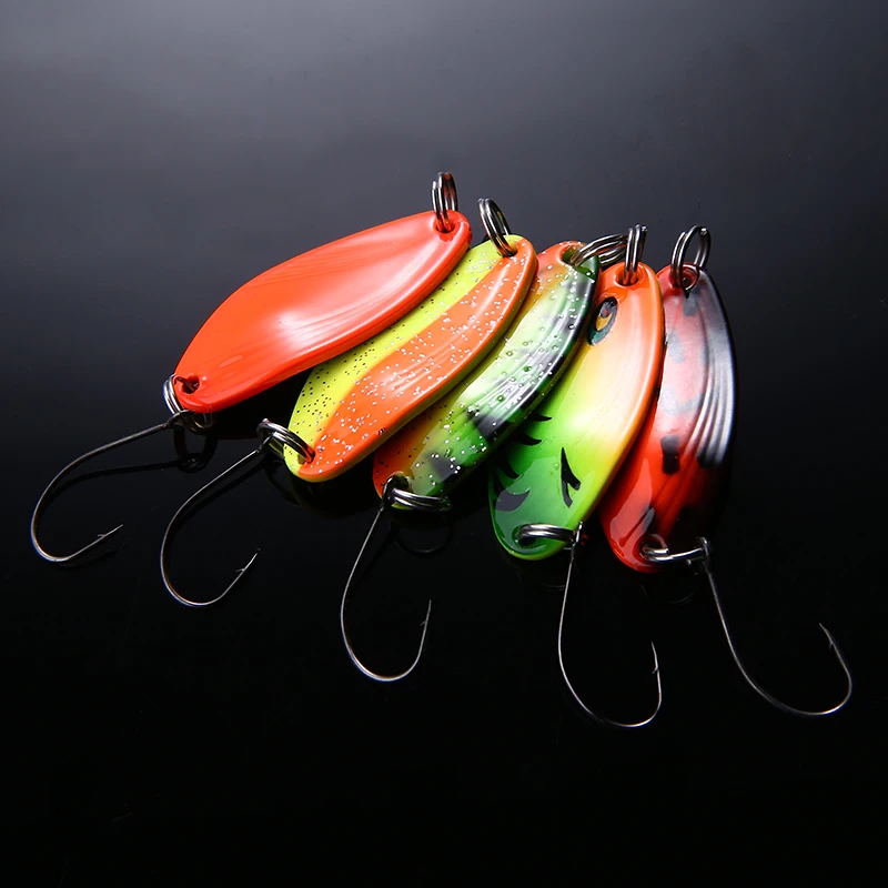 5pcs/set 4.5g Sequin Fishing Lures Artificial Simulation Plastic Fake Hard Baits 5 Different Colors
5pcs/set 4.5g Sequin Fishing Lures Artificial Simulation Plastic Fake Hard Baits 5 Different Colors