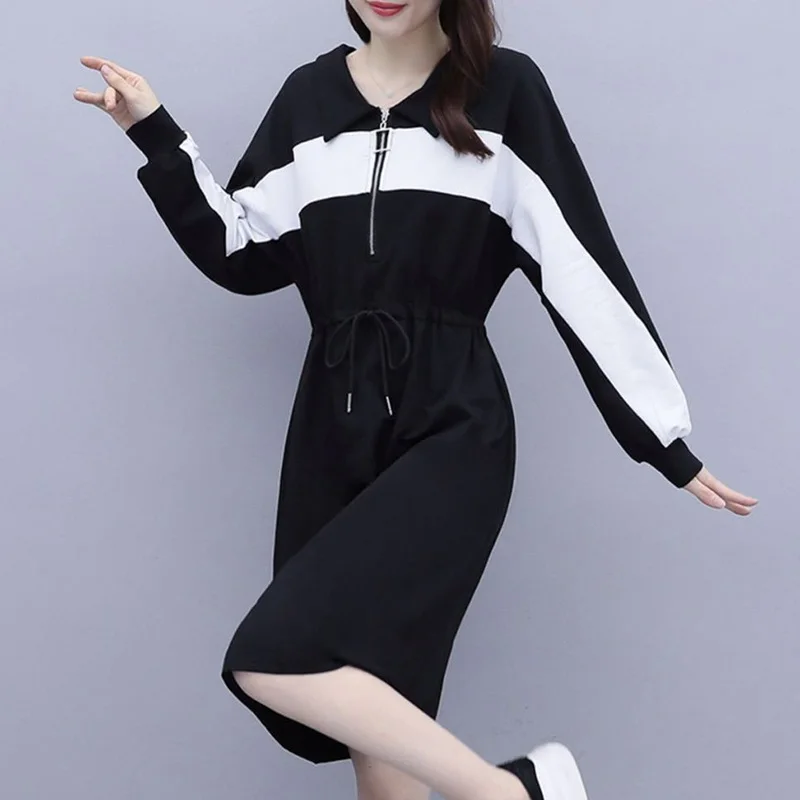 Spring / Autumn Women Style Retro Elegant Temperament Loose Waist Show Thin Dress Fashion Versatile Knee Skirts
Spring / Autumn Women Style Retro Elegant Temperament Loose Waist Show Thin Dress Fashion Versatile Knee Skirts