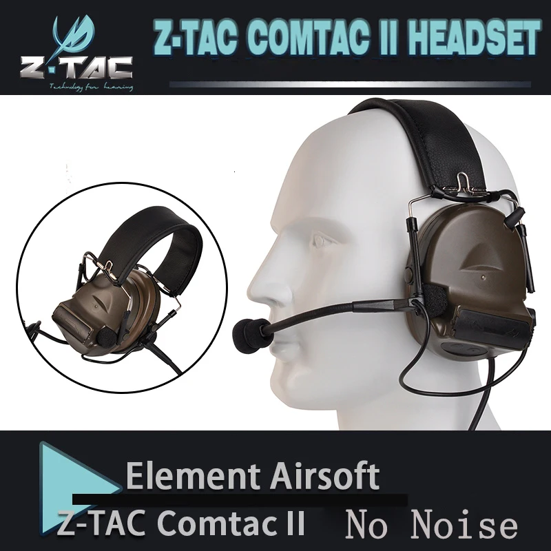 Z-TAC Tactical COMTAC II Peltor Earphone Noise-free Shock Absorption Function 2019 HOT New Version Z151
Z-TAC Tactical COMTAC II Peltor Earphone Noise-free Shock Absorption Function 2019 HOT New Version Z151