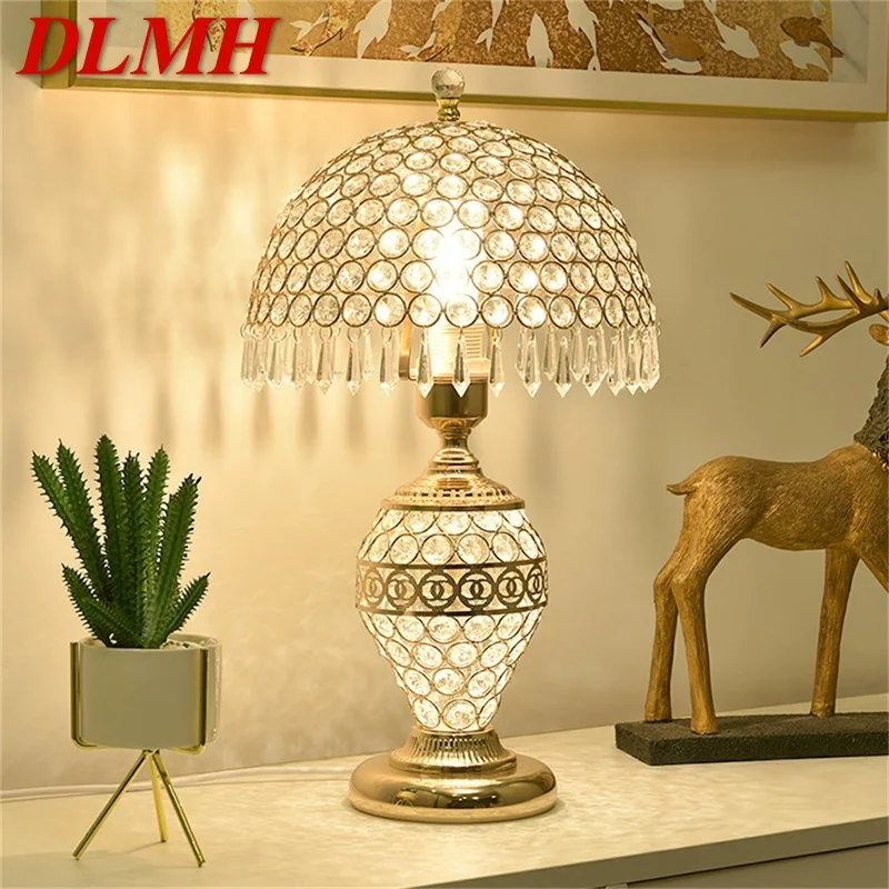 DLMH Crystal Table Lamp Dimmer luxury With Remote Control For Home Modern Creative Light bedside
DLMH Crystal Table Lamp Dimmer luxury With Remote Control For Home Modern Creative Light bedside