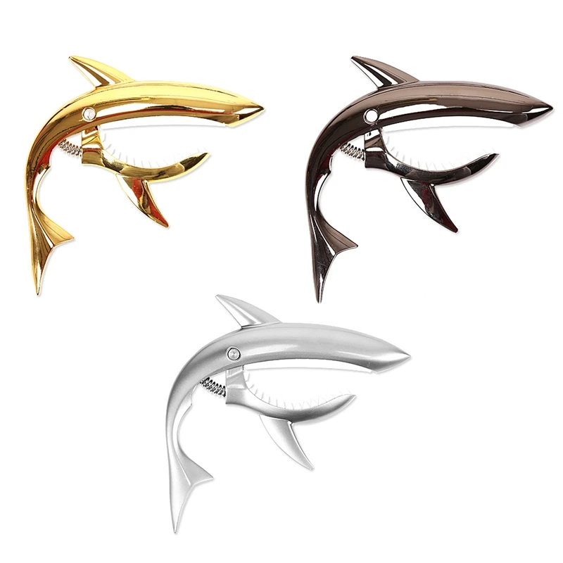 Гитара из цинкового сплава Capo Shark Capo для электрической гитары с хорошими ощущениями рук, без Лада, звуковой и прочный
Гитара из цинкового сплава Capo Shark Capo для электрической гитары с хорошими ощущениями рук, без Лада, звуковой и прочный