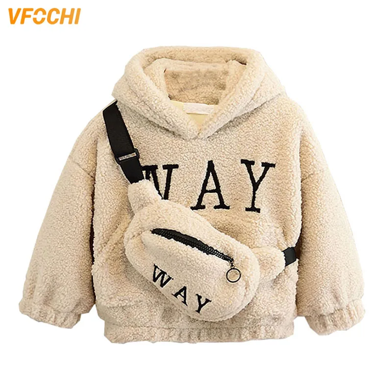 VFOCHI Boy Girl Sweatshirts with Bag Winter Wool Thick Children Hooded Long Sleeves Sweatshirt Unisex Warm Boy Girls Sweatshirts
VFOCHI Boy Girl Sweatshirts with Bag Winter Wool Thick Children Hooded Long Sleeves Sweatshirt Unisex Warm Boy Girls Sweatshirts