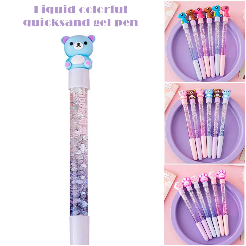 0.5mm Quicksand Pen Cute Cartoon Animal Shape Suitable For Student Gift Stationery Writing Supplies for Office School UY8
0.5mm Quicksand Pen Cute Cartoon Animal Shape Suitable For Student Gift Stationery Writing Supplies for Office School UY8
