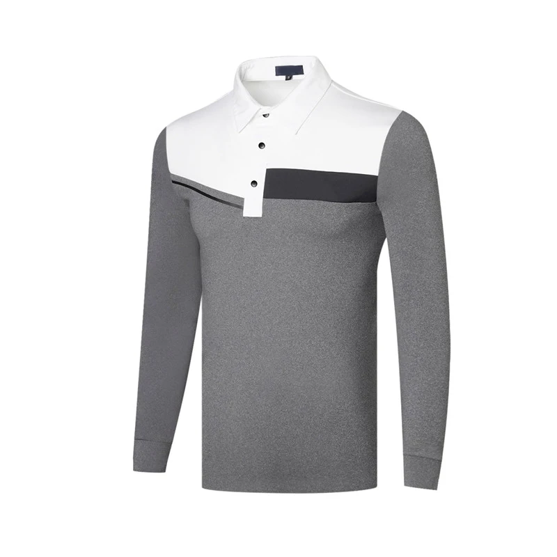 Spring and autumn new golf apparel men's long sleeve T-shirt polo shirt breathable quick drying sweat wicking loose Jersey
Spring and autumn new golf apparel men's long sleeve T-shirt polo shirt breathable quick drying sweat wicking loose Jersey
