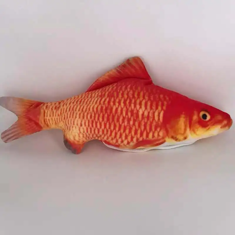 Cat toy fish interactive USB charging electric lifelike 3D soft fish toy cat dog pet bite toy pet
Cat toy fish interactive USB charging electric lifelike 3D soft fish toy cat dog pet bite toy pet