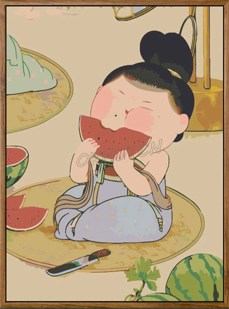 Diy Digital Diamond Painting Hairpin Lady Figure Fat Face Character Embroidery Poster Home Cross Stitches Wall Sticker
Diy Digital Diamond Painting Hairpin Lady Figure Fat Face Character Embroidery Poster Home Cross Stitches Wall Sticker