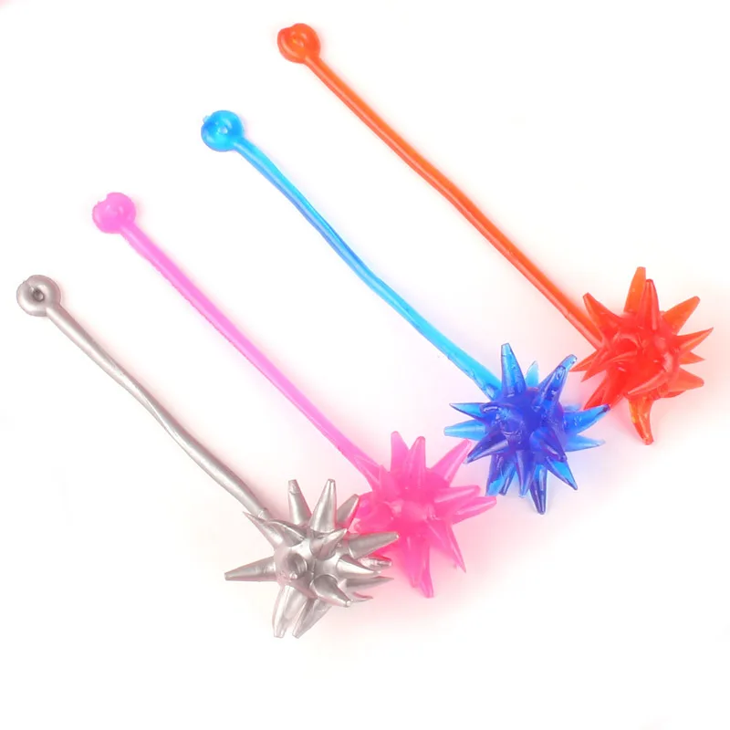 3Pcs Stretch Sticky Hand Ball Telescopic Elastic Meteor Hammer Shaped Large Size Soft Rubber Nostalgic Children's Funny Toys
3Pcs Stretch Sticky Hand Ball Telescopic Elastic Meteor Hammer Shaped Large Size Soft Rubber Nostalgic Children's Funny Toys
