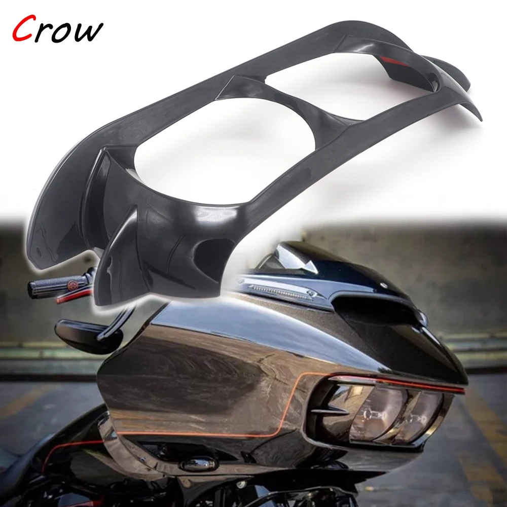 Motorcycle Dual Headlight ABS Fairing Trim Bezel Scowl Cover Black/Chrome For Touring Road Glide Customs 2015-2019
Motorcycle Dual Headlight ABS Fairing Trim Bezel Scowl Cover Black/Chrome For Touring Road Glide Customs 2015-2019