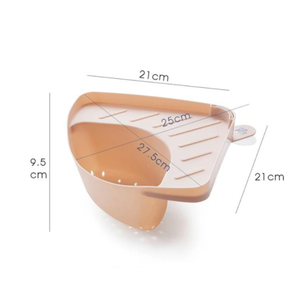 Kitchen Sink Triangular Waste Storage Holder Drain Shelf Corner Mounted Basket Food Residue Fruit Vegetable Strainer Filter Rack
Kitchen Sink Triangular Waste Storage Holder Drain Shelf Corner Mounted Basket Food Residue Fruit Vegetable Strainer Filter Rack