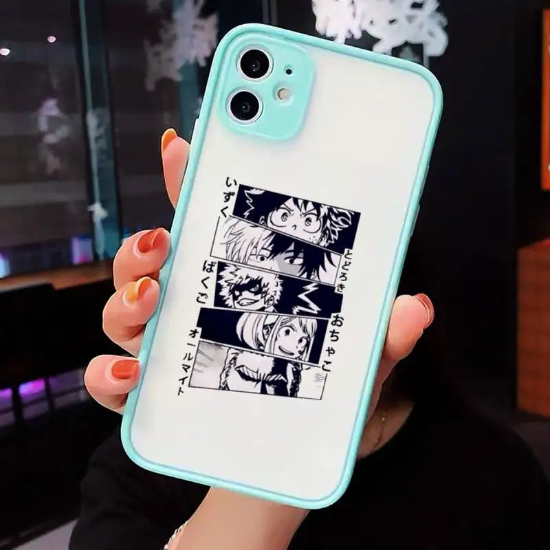 My Hero Academia Midoriya Phone Cases matte transparent For iphone 7 8 11 12 plus mini x xs xr pro max cover
My Hero Academia Midoriya Phone Cases matte transparent For iphone 7 8 11 12 plus mini x xs xr pro max cover