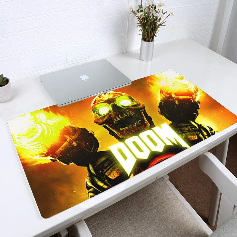 Doom Gaming Mouse Pad Large Mouse Pad Gamer Big Mouse Mat Computer Mousepad Rubber Mause Pad Game Keyboard Desk Mat
Doom Gaming Mouse Pad Large Mouse Pad Gamer Big Mouse Mat Computer Mousepad Rubber Mause Pad Game Keyboard Desk Mat