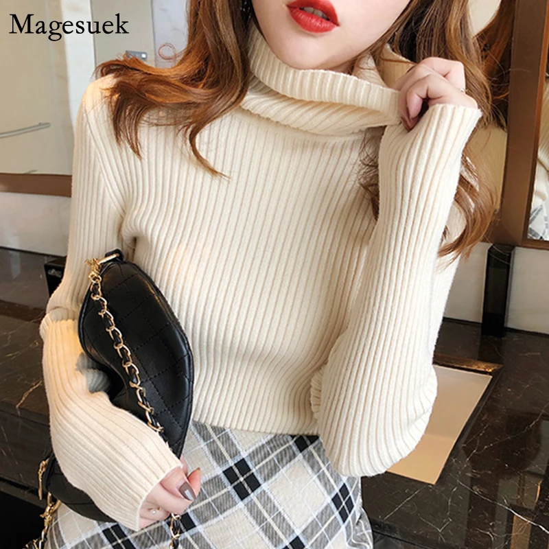 Turtleneck Knitted Sweater Woman Autumn And Winter Long Sleeve Woman Sweaters Pullover Vintage Strip Jumper Knitwear Tops 16252
Turtleneck Knitted Sweater Woman Autumn And Winter Long Sleeve Woman Sweaters Pullover Vintage Strip Jumper Knitwear Tops 16252