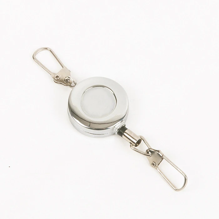 Metal wire rope adjustable buckle bilateral button hang telescopic fishing tools small fishing gear accessories only
Metal wire rope adjustable buckle bilateral button hang telescopic fishing tools small fishing gear accessories only