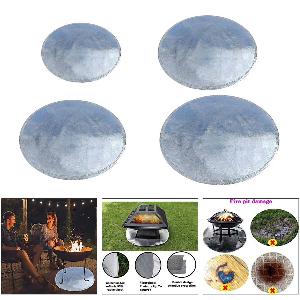 Fire Pit Mat Fireproof Grill Mat Protector For Outdoor Patio Fire Pit Pad Deck Grass BBQ Protector Outdoor Mat
Fire Pit Mat Fireproof Grill Mat Protector For Outdoor Patio Fire Pit Pad Deck Grass BBQ Protector Outdoor Mat