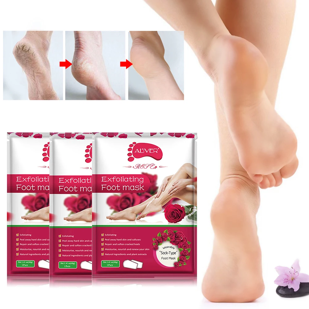 3 Pairs Feet Mask Sock Peeling Moisturizing Exfoliating Remove Whitening Skin Peeling Feet Patch Socks Feet Care
3 Pairs Feet Mask Sock Peeling Moisturizing Exfoliating Remove Whitening Skin Peeling Feet Patch Socks Feet Care