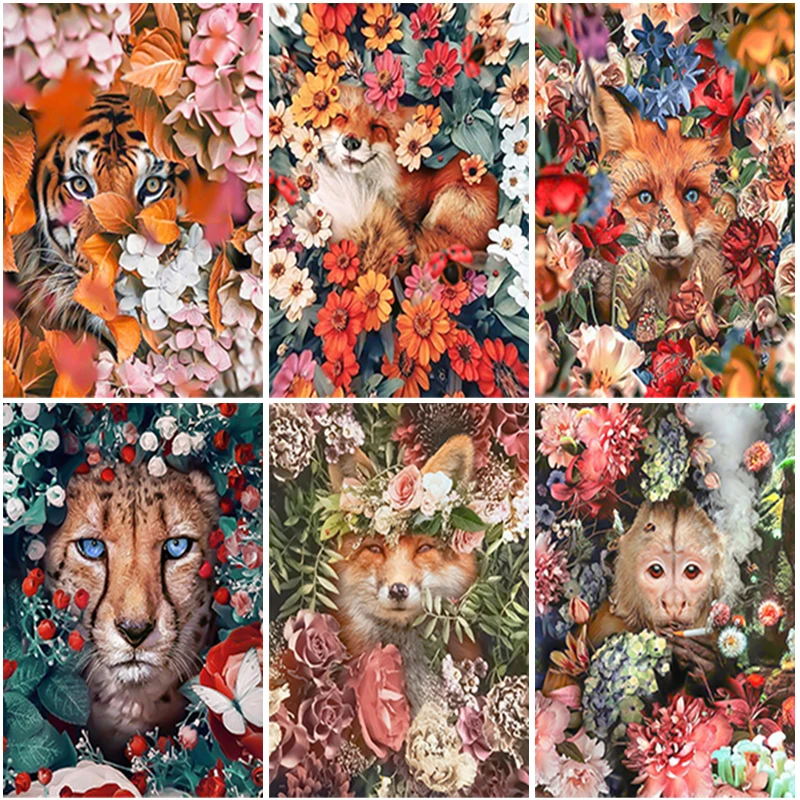 5D Full Round Square Lion Wolf Diamond Painting Animals Cross Stitch New Arrival Diamond Art Embroidery Flowers Home Decoration
5D Full Round Square Lion Wolf Diamond Painting Animals Cross Stitch New Arrival Diamond Art Embroidery Flowers Home Decoration