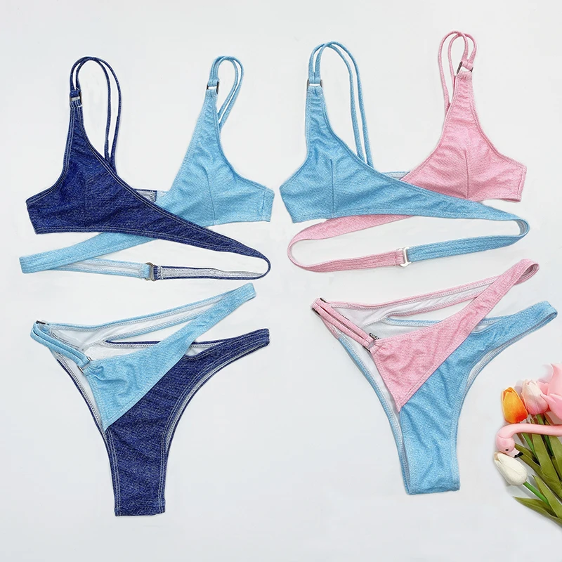Splice extreme micro bikinis 2020 mujer bathing suit Bandage sexy swimsuit female biquinis High cut pink swimwear women bathers
Splice extreme micro bikinis 2020 mujer bathing suit Bandage sexy swimsuit female biquinis High cut pink swimwear women bathers