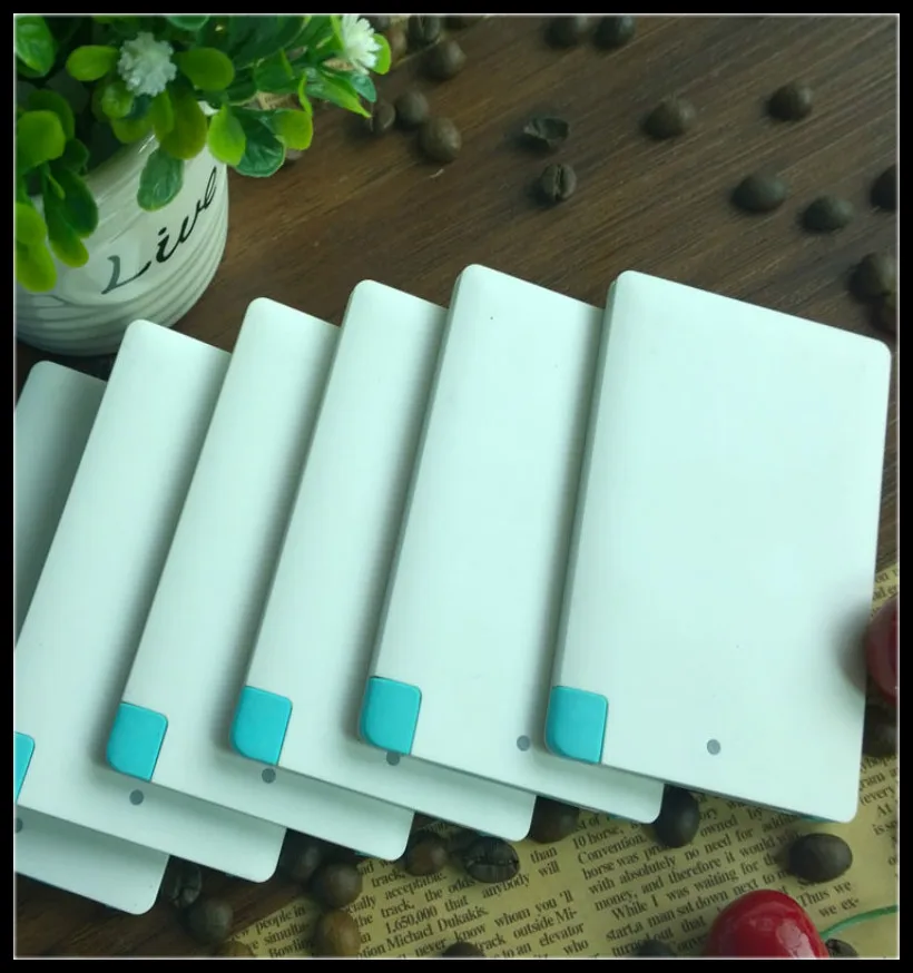 Hot-selling Card Shape 6.6mm thin Super Mini Portable Charger Slim Body Power bank 2500mAh Polymer portable external Powerbank 
Hot-selling Card Shape 6.6mm thin Super Mini Portable Charger Slim Body Power bank 2500mAh Polymer portable external Powerbank