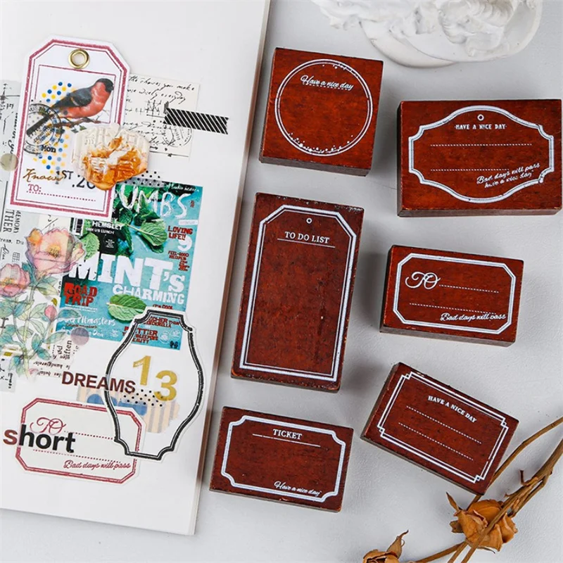 Vintage Black Frame Border Basis Label Stamp DIY Wooden Rubber Stamps For Scrapbooking Stationery Scrapbooking Standard Stamp
Vintage Black Frame Border Basis Label Stamp DIY Wooden Rubber Stamps For Scrapbooking Stationery Scrapbooking Standard Stamp