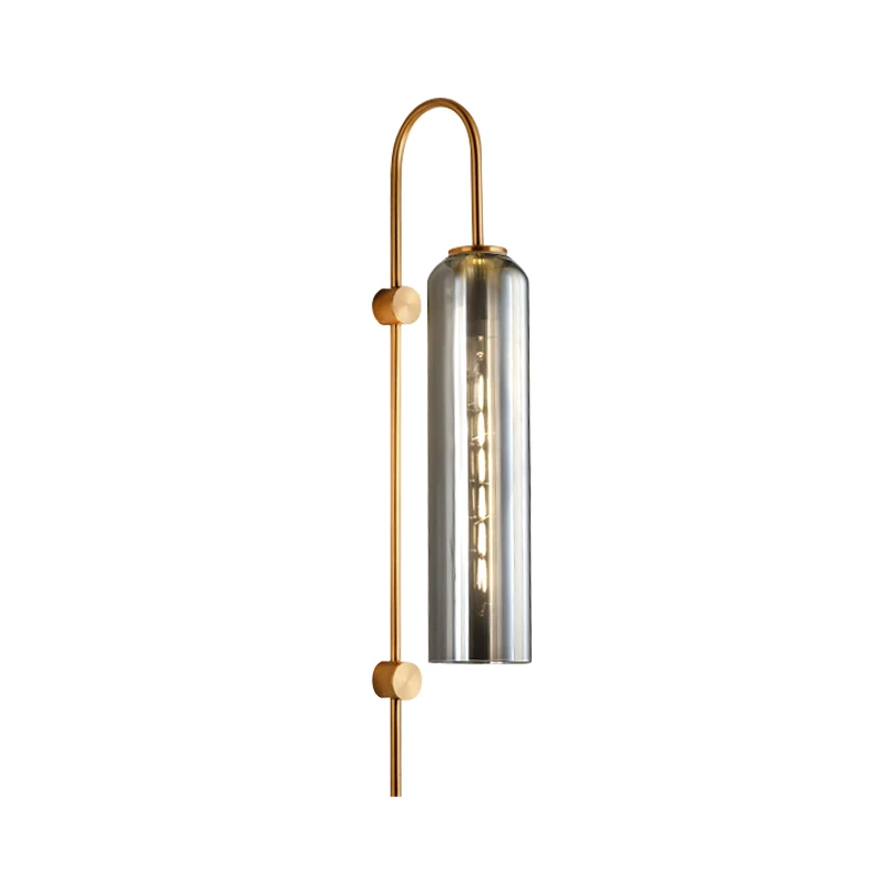 Modern Glass Wall Lamp Blackish Home Decor Light Living Room Bedroom Bedside Wall Lights Bathroom Lamp Industrial Luminaria
Modern Glass Wall Lamp Blackish Home Decor Light Living Room Bedroom Bedside Wall Lights Bathroom Lamp Industrial Luminaria
