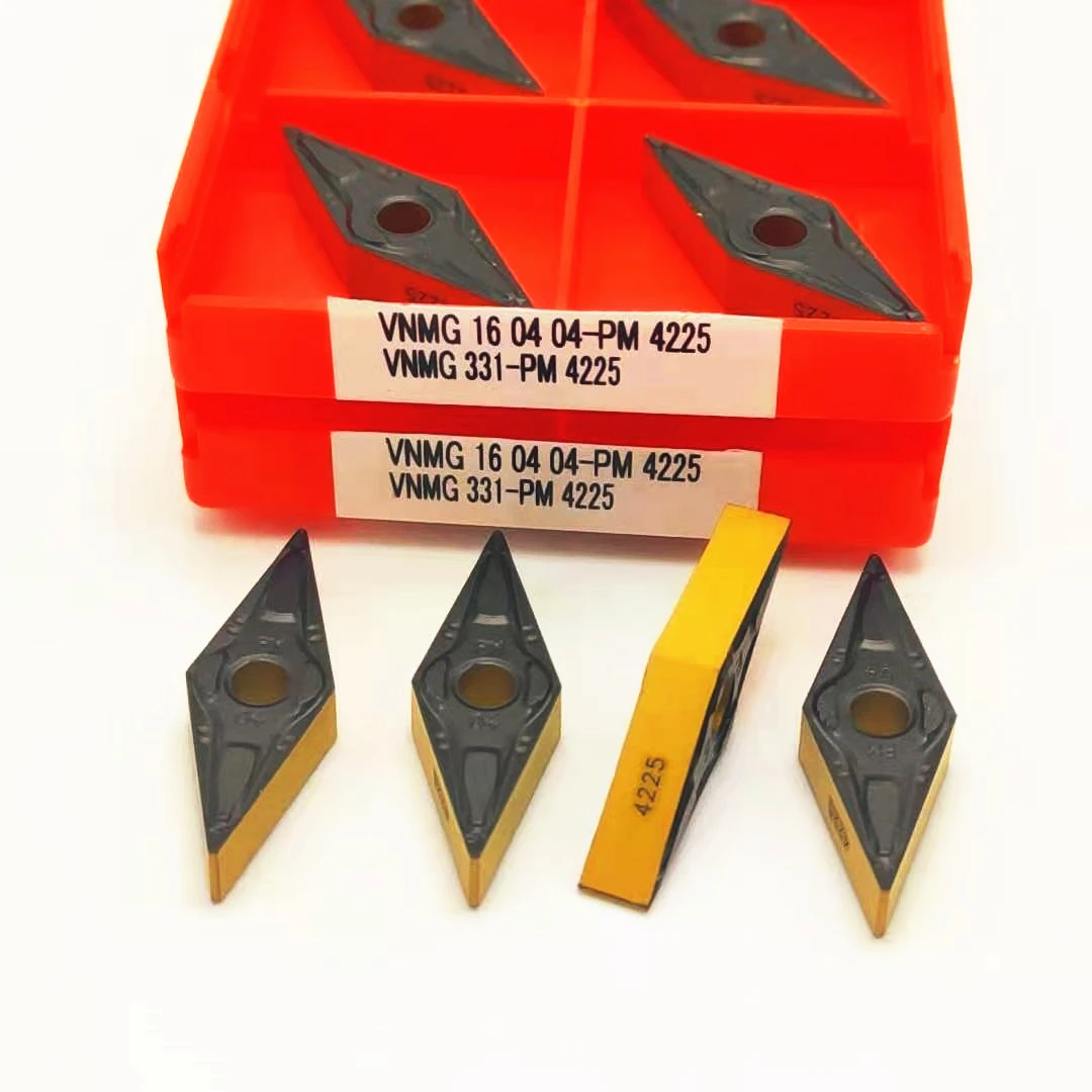VNMG160404PM 4225 Carbide Tool Indexable Metal Turning Tool CNC Turning Tool High Quality VNMG160404 PM4225 Cutting Tool
VNMG160404PM 4225 Carbide Tool Indexable Metal Turning Tool CNC Turning Tool High Quality VNMG160404 PM4225 Cutting Tool