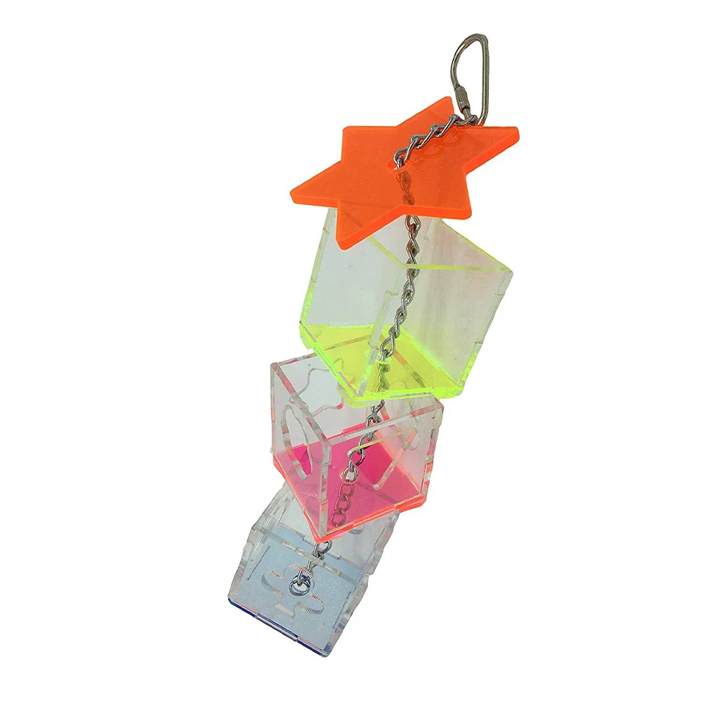 Вырезанная клетка, подвесная акриловая, устойчивая к укусам, искусственные зубы, Аксессуары для тренировок с птицами, Жевательная
Вырезанная клетка, подвесная акриловая, устойчивая к укусам, искусственные зубы, Аксессуары для тренировок с птицами, Жевательная