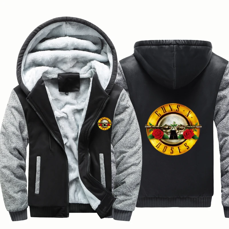 rock band GUNS and Roses thick hoodies men winter coat jacket loose men hoodie vintage Punk hoody men Harajuku men clothing new
rock band GUNS and Roses thick hoodies men winter coat jacket loose men hoodie vintage Punk hoody men Harajuku men clothing new