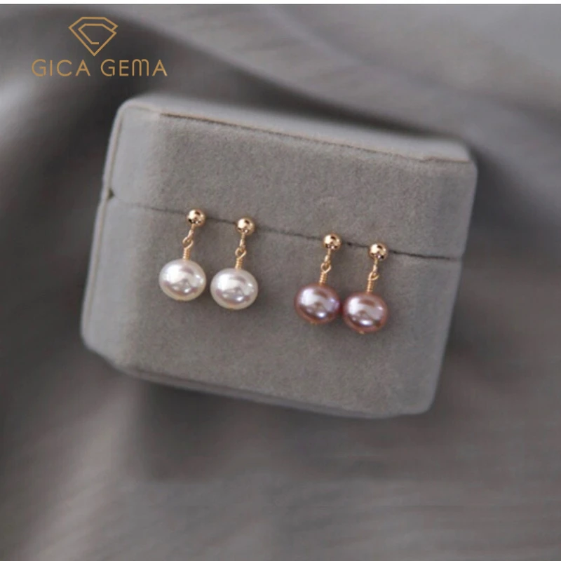 GICA GEMA Classic 925 Sterling Silver 6mm Oval Freshwater Pearl for women Fine Jewelry
GICA GEMA Classic 925 Sterling Silver 6mm Oval Freshwater Pearl for women Fine Jewelry