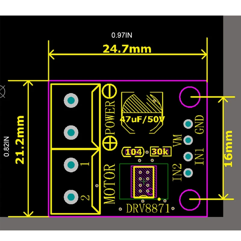 X37E DC Motor Driver 6.5V To 45V DRV8871 DC Motor Driver Module PWM Speed Dual H-Bridge Stepper Motor Control Board
X37E DC Motor Driver 6.5V To 45V DRV8871 DC Motor Driver Module PWM Speed Dual H-Bridge Stepper Motor Control Board