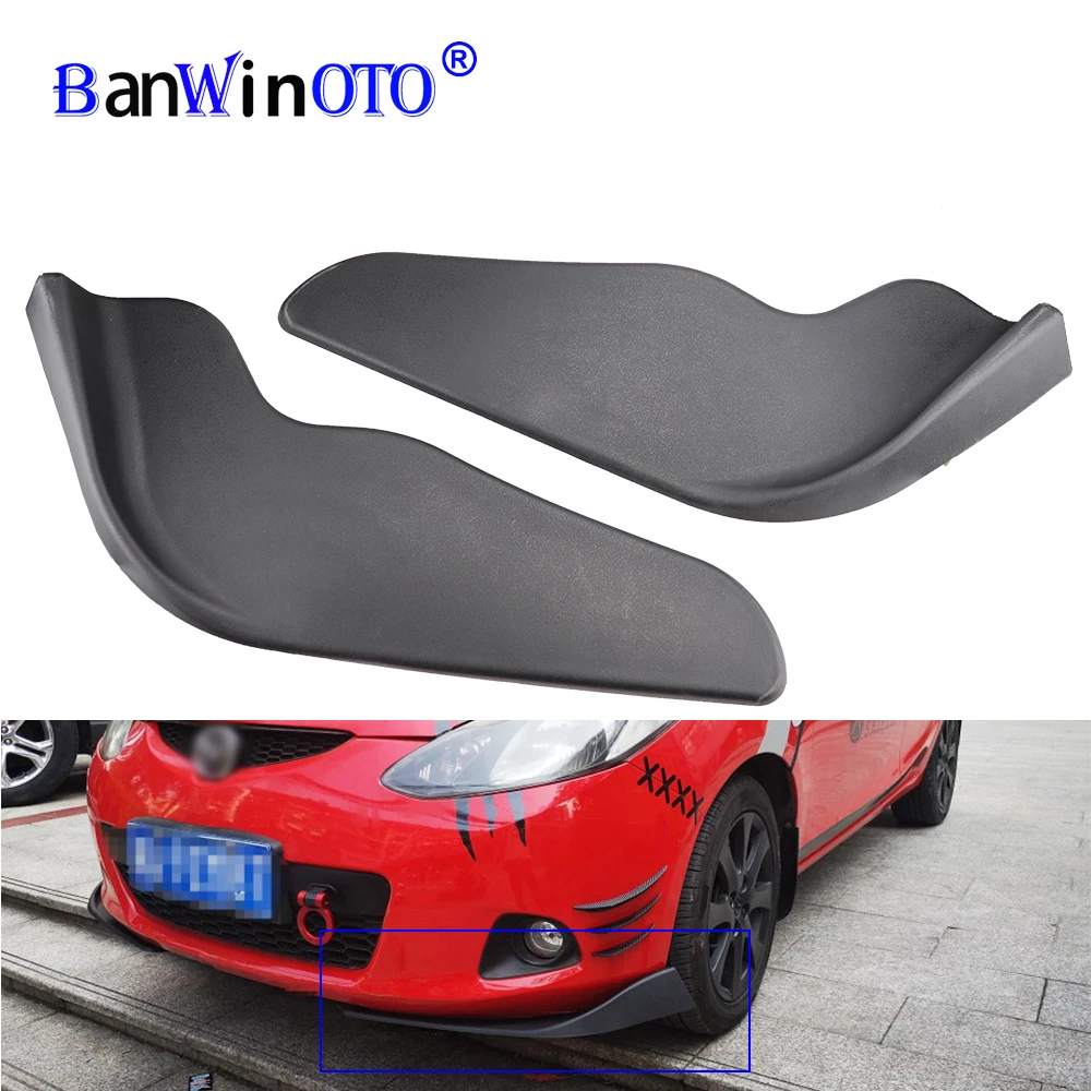 Universal Front Bumper Lip Splitter Deflector Spoiler Shovels Bumper Deflector Protection Scratch Resistant Wing Canard Lip 2PCS
Universal Front Bumper Lip Splitter Deflector Spoiler Shovels Bumper Deflector Protection Scratch Resistant Wing Canard Lip 2PCS