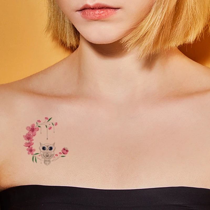 Cartoon Owl Blue Eyes Waterproof Temporary Tattoo Sticker Flowers Heart Letters Tattoos Small Sticker Flash Fake Tatoos Body Art
Cartoon Owl Blue Eyes Waterproof Temporary Tattoo Sticker Flowers Heart Letters Tattoos Small Sticker Flash Fake Tatoos Body Art