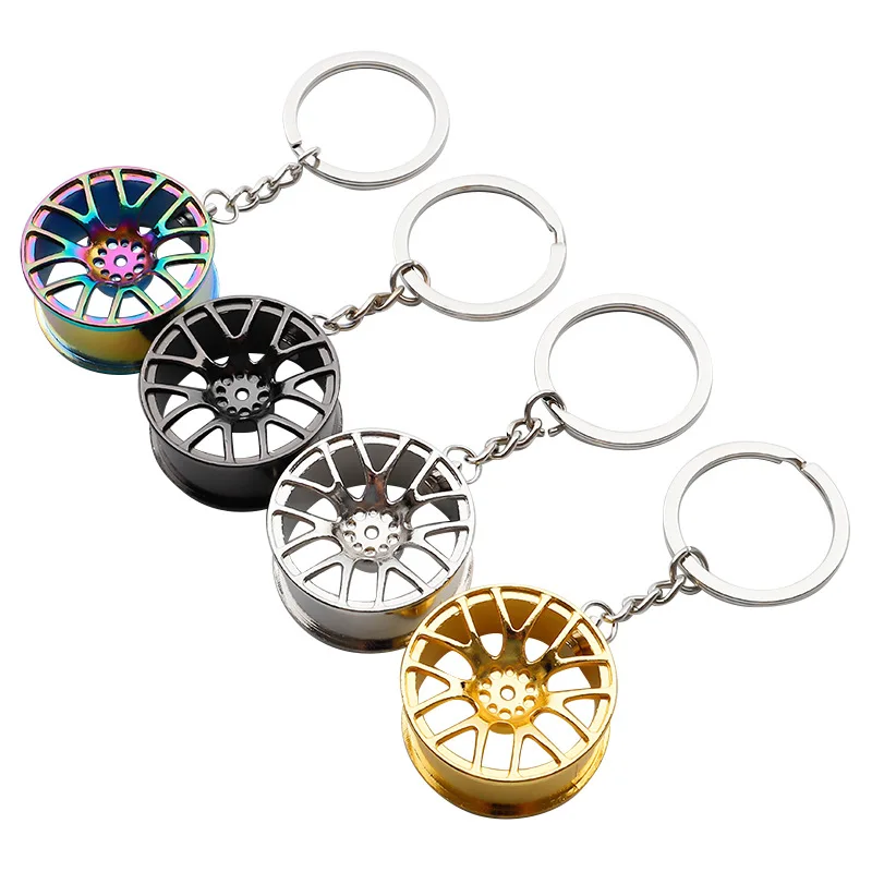 Car Wheel Hub Keychains Tire Styling Car Key Ring Auto Modification Parts High Quality Mini Metal Mechanical Keychain
Car Wheel Hub Keychains Tire Styling Car Key Ring Auto Modification Parts High Quality Mini Metal Mechanical Keychain