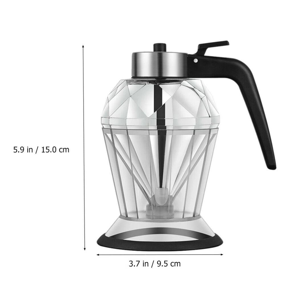 Diamond Glass Oil Dispenser Novel Reusable Diamond Oil Dispenser for Restaurant Home Hotel L5
Diamond Glass Oil Dispenser Novel Reusable Diamond Oil Dispenser for Restaurant Home Hotel L5