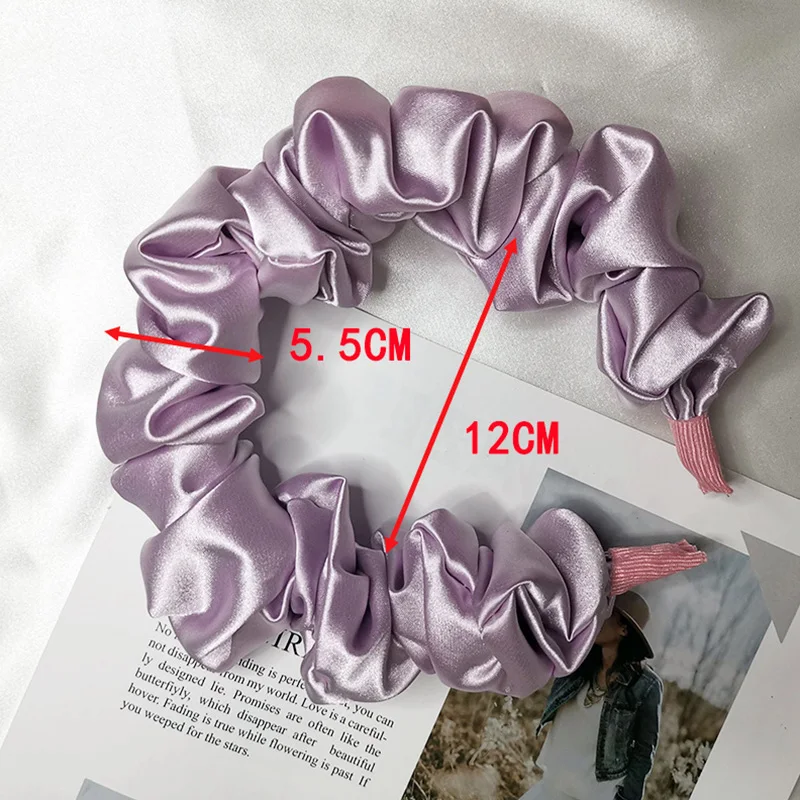 Korean Women Satin Silk Hair Hoop Bubble Wrinkled Hairband Wavy Pleated Solid Color Sweet Cute Girls Hair Band Hair Accessories
Korean Women Satin Silk Hair Hoop Bubble Wrinkled Hairband Wavy Pleated Solid Color Sweet Cute Girls Hair Band Hair Accessories