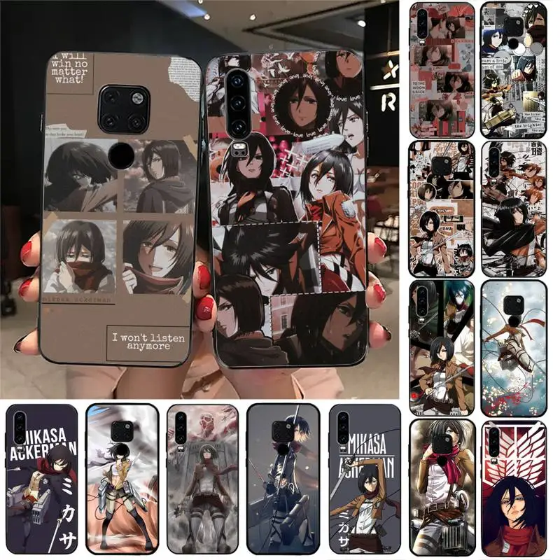 Attack on Titan Mikasa Ackerman Phone Case For Huawei Nova3I 3E mate9 10 20lite 20Pro 40 30pro funda case
Attack on Titan Mikasa Ackerman Phone Case For Huawei Nova3I 3E mate9 10 20lite 20Pro 40 30pro funda case