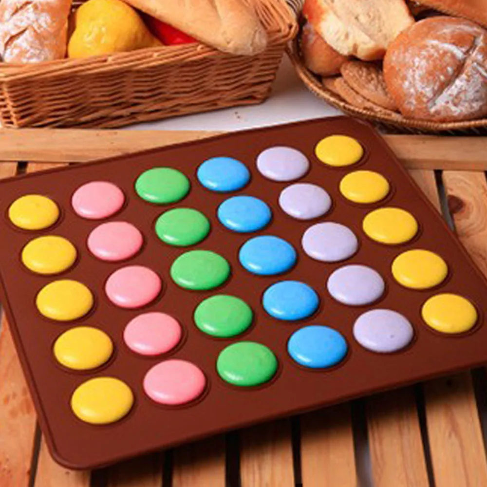 2Pcs/Lot Macaroon Kit Macaron Silicone Mat Non-Stick Baking Mold Set 30 Capacity Macaron Pot Cake Decorating Supplies
2Pcs/Lot Macaroon Kit Macaron Silicone Mat Non-Stick Baking Mold Set 30 Capacity Macaron Pot Cake Decorating Supplies