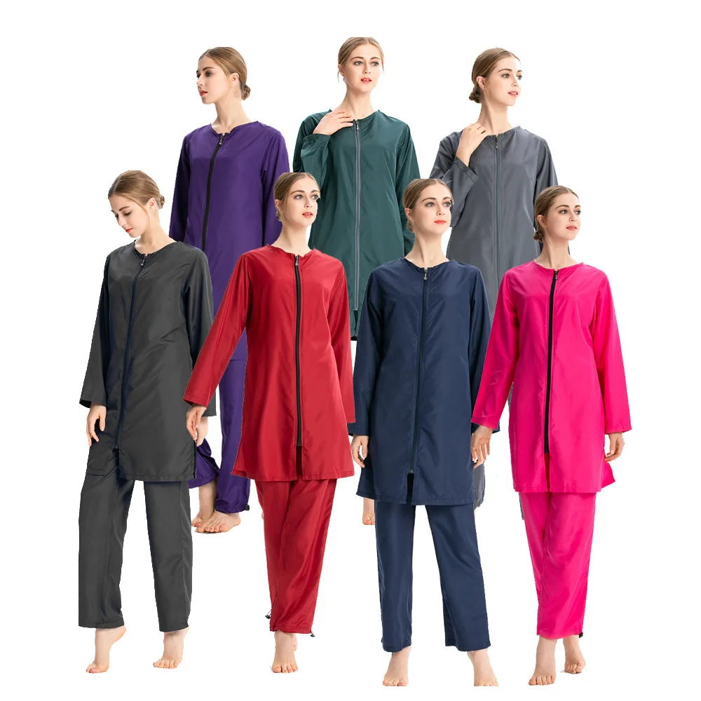 Женский консервативный Шикарный купальник плюс молния из трех частей Burkini лоскутный Мусульманский купальник с шапкой исламский комплект о...
Женский консервативный Шикарный купальник плюс молния из трех частей Burkini лоскутный Мусульманский купальник с шапкой исламский комплект о...
