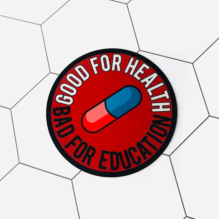 Car Styling Vinyl Decals Funny Capsule GOOD FOR HEALTH Anime Auto Tail Oil Tank Window Laptop Sticker
Car Styling Vinyl Decals Funny Capsule GOOD FOR HEALTH Anime Auto Tail Oil Tank Window Laptop Sticker