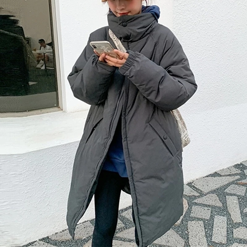 Parkas Women Winter Long Jacket Stand Collar Puffer Coat Thick Warm Female Down Cotton Jackets Women's Casual Oversized Outwear
Parkas Women Winter Long Jacket Stand Collar Puffer Coat Thick Warm Female Down Cotton Jackets Women's Casual Oversized Outwear