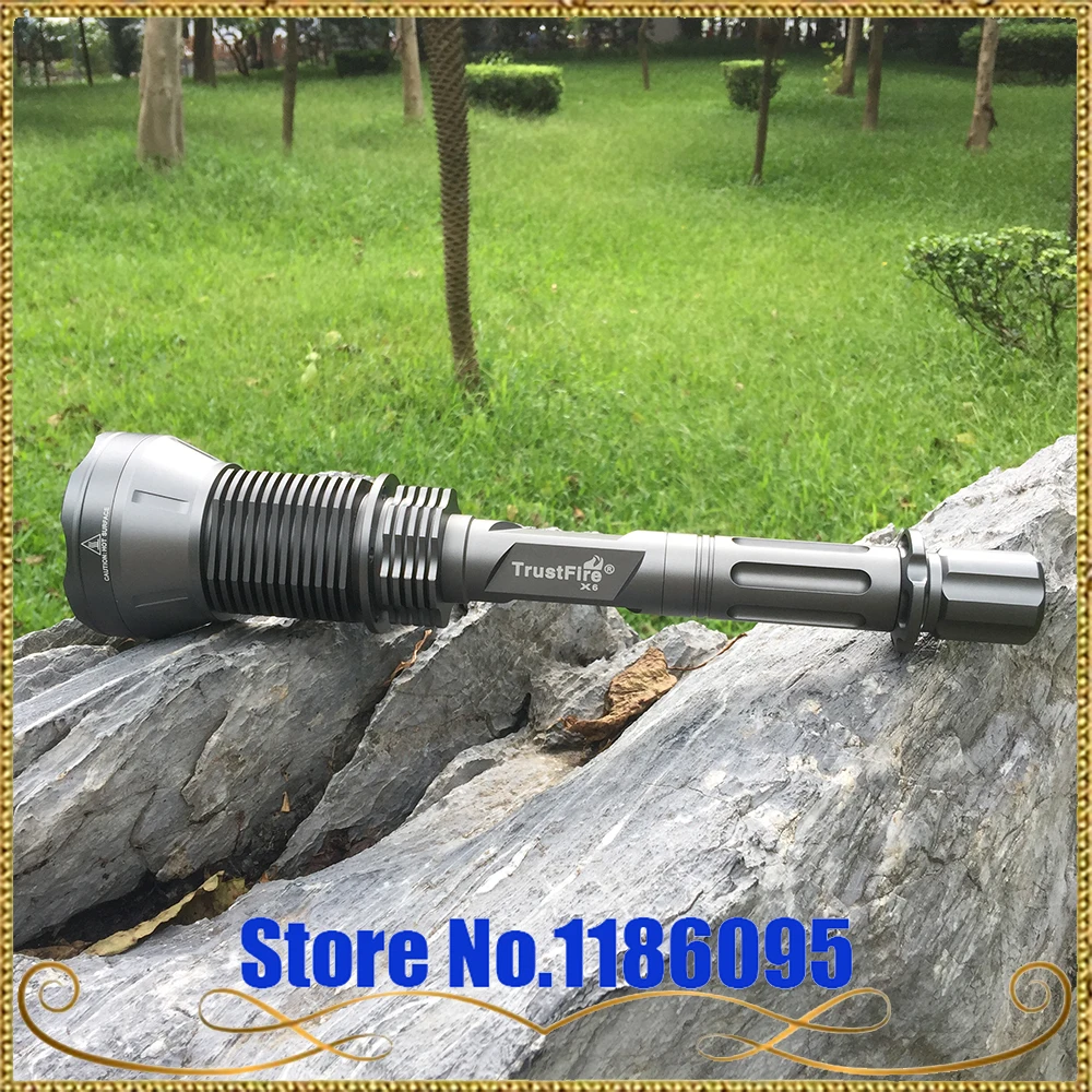 Светодиодный фонарик TrustFire X6 SST 90 XM U2 5 Mode 2300 Lumen Memory|led flashlight|cree xm-u2trustfire x6 |