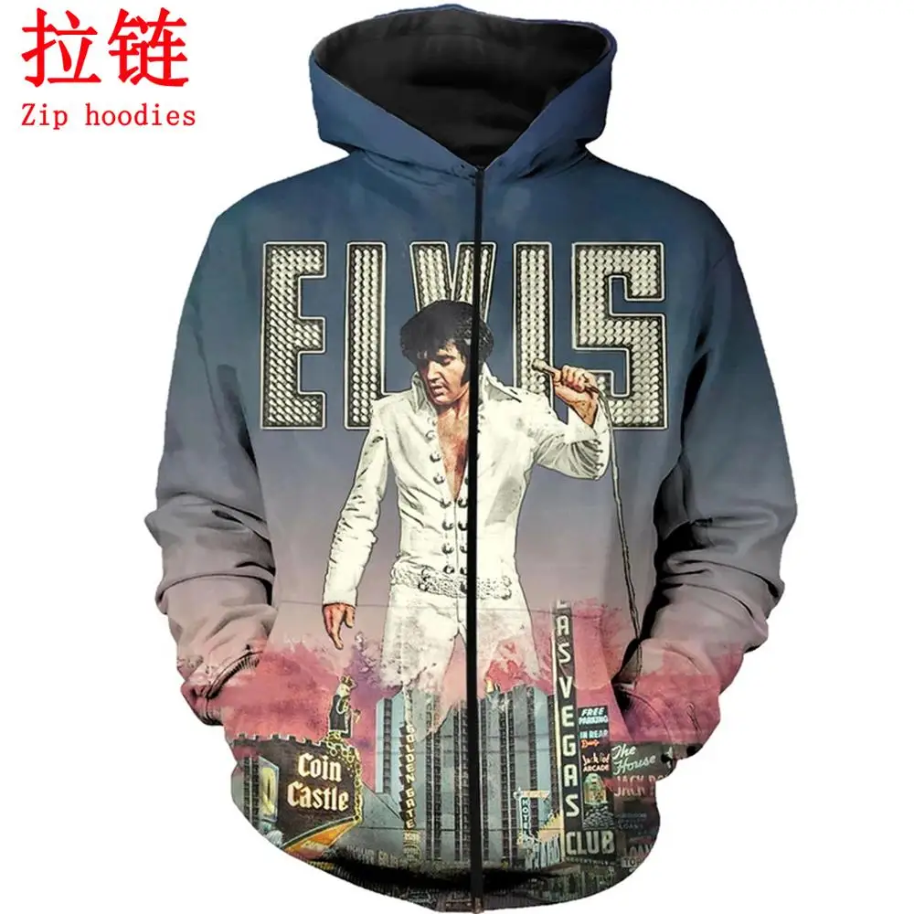 3D Printed Elvis Presley Legendary singer Sweatshirt Hoodie Harajuku Autumn Streetwear hoodies Unisex Casual jacket Tracksuits
3D Printed Elvis Presley Legendary singer Sweatshirt Hoodie Harajuku Autumn Streetwear hoodies Unisex Casual jacket Tracksuits