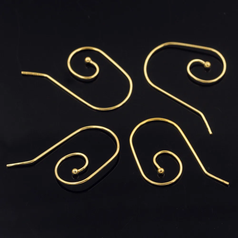 United States 14K Gold-filled Gold Gold Bead Ear Hooks with Beads Universal Spiral Ear Hooks DIY Earrings Accessories JP
United States 14K Gold-filled Gold Gold Bead Ear Hooks with Beads Universal Spiral Ear Hooks DIY Earrings Accessories JP