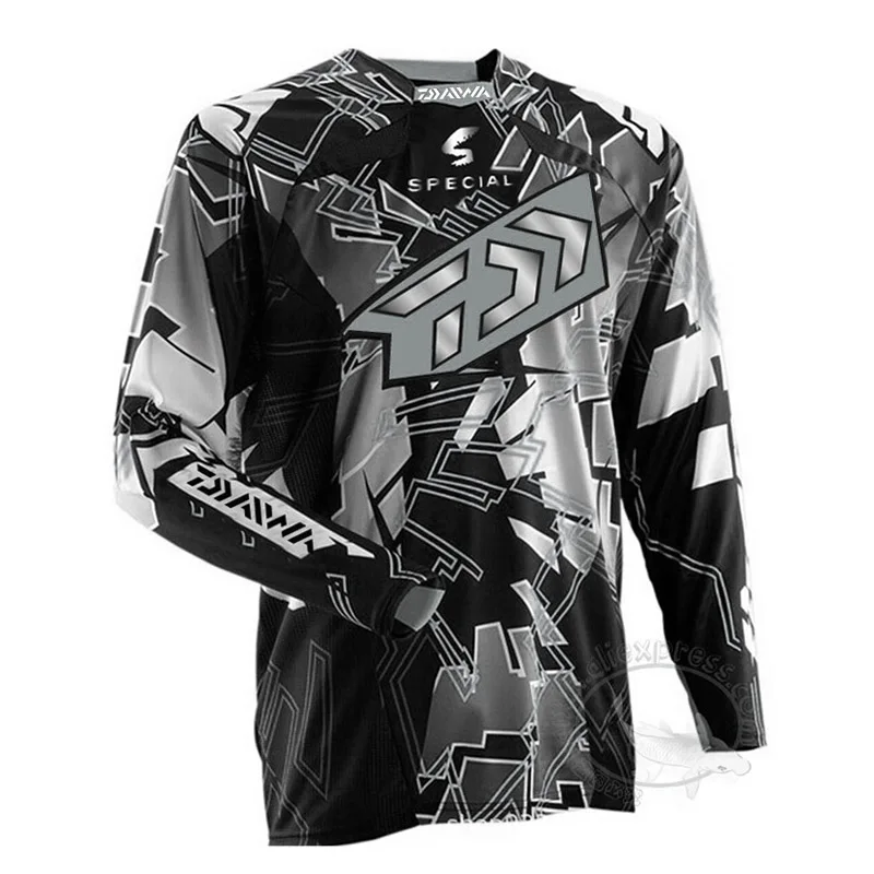 Daiwa camisa de pesca de secado rapido ciclismo senderismo Jersey ropa de pesca suave Anti-UV camiseta de pesca de manga larga
Daiwa camisa de pesca de secado rapido ciclismo senderismo Jersey ropa de pesca suave Anti-UV camiseta de pesca de manga larga