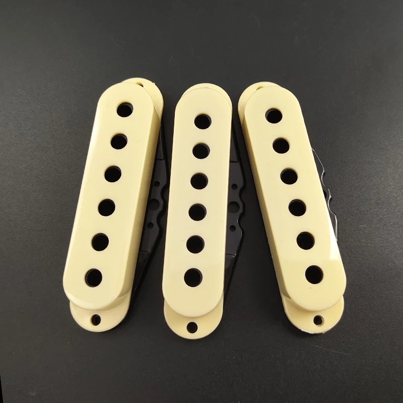 3pcs Multi Color SSS Single Coil ST Electric Guitar Pickup Covers with Pickup Bobbin 48mm/50mm/52mm Guitar Accessories
3pcs Multi Color SSS Single Coil ST Electric Guitar Pickup Covers with Pickup Bobbin 48mm/50mm/52mm Guitar Accessories