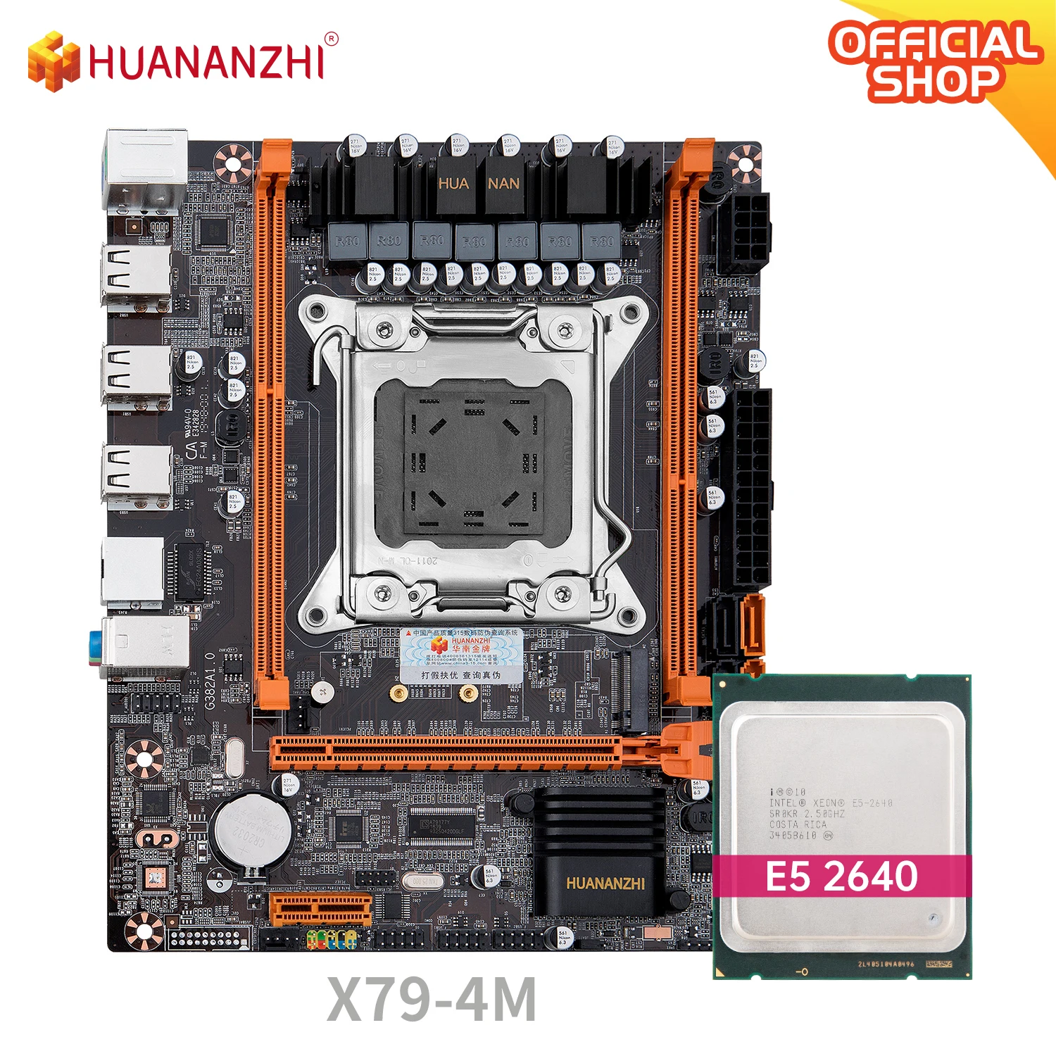 Комплект материнской платы HUANANZHI X79 4M X79 с процессором Xeon E5 2640, комбинированный комплект с поддержкой DDR3 RECC память USB3.0 SATA3 NVME M.2 SSD
Комплект материнской платы HUANANZHI X79 4M X79 с процессором Xeon E5 2640, комбинированный комплект с поддержкой DDR3 RECC память USB3.0 SATA3 NVME M.2 SSD