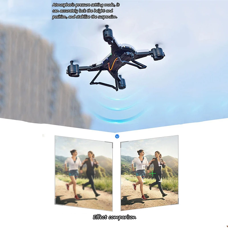 Best RC Helicopter Drone Camera HD 4K/1080P WIFI FPV Selfie Drone Professional Foldable Quadcopter 20 Minutes Battery Life
Best RC Helicopter Drone Camera HD 4K/1080P WIFI FPV Selfie Drone Professional Foldable Quadcopter 20 Minutes Battery Life