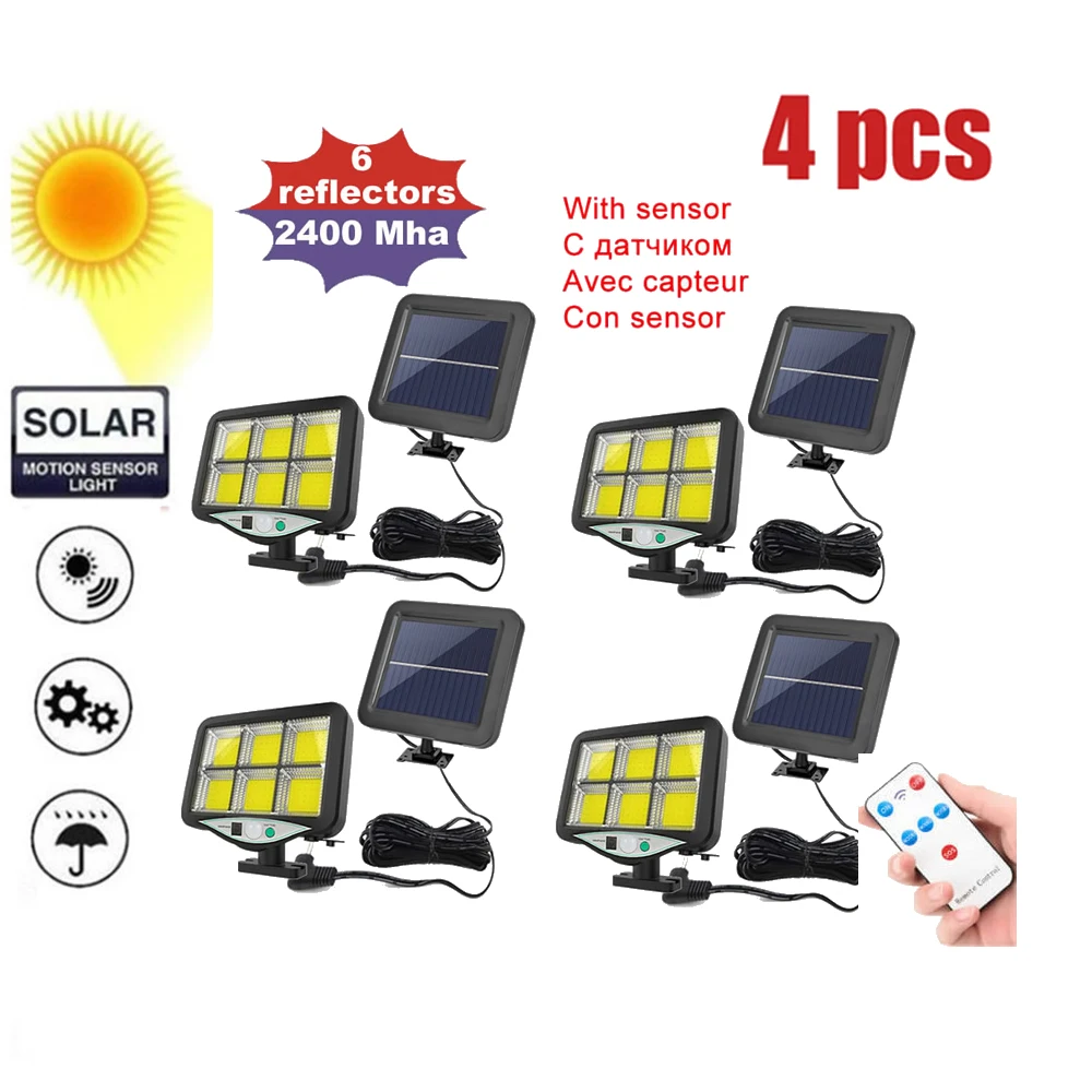 seperable 120 LED Solar Light Outdoor Solar Lamp Waterproof PIR Motion Sensor Street wall Light for Garden Decor remote indoor 5
seperable 120 LED Solar Light Outdoor Solar Lamp Waterproof PIR Motion Sensor Street wall Light for Garden Decor remote indoor 5