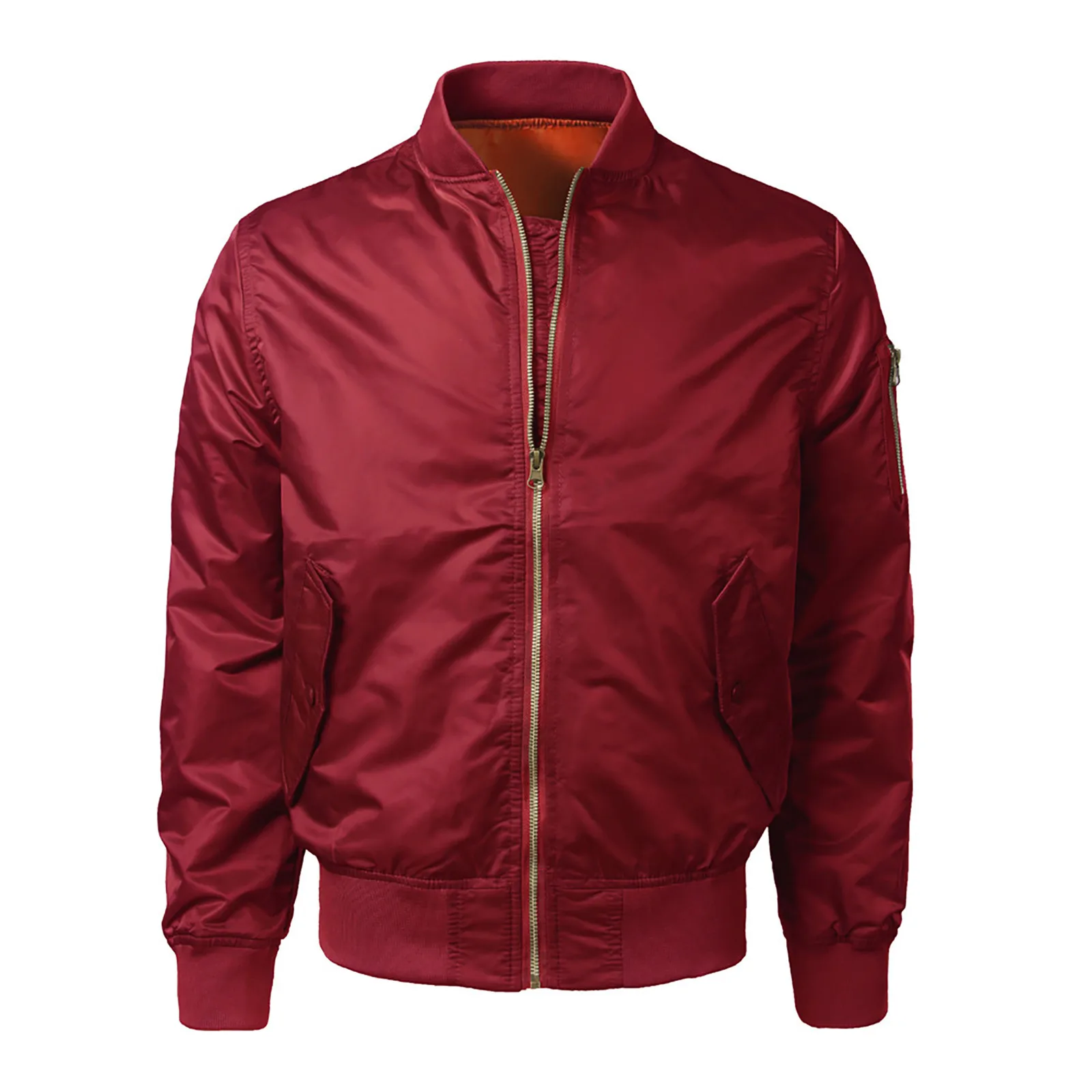2021 New Street Retro Solid Bomber Jackets Men Trendy Brand Hip-hop Loose Wild Casual Stand Collar Jackets Zipper Pockets
2021 New Street Retro Solid Bomber Jackets Men Trendy Brand Hip-hop Loose Wild Casual Stand Collar Jackets Zipper Pockets