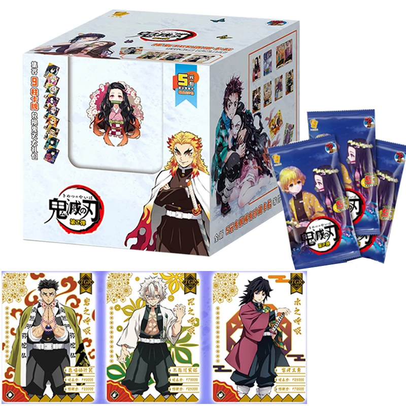 Demon Slayer Game Cards Kimetsu No Yaiba Peripheral Character Table Playing Toys For Family Children Gift
Demon Slayer Game Cards Kimetsu No Yaiba Peripheral Character Table Playing Toys For Family Children Gift